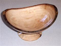 Natural edged bowl by Smith Adams